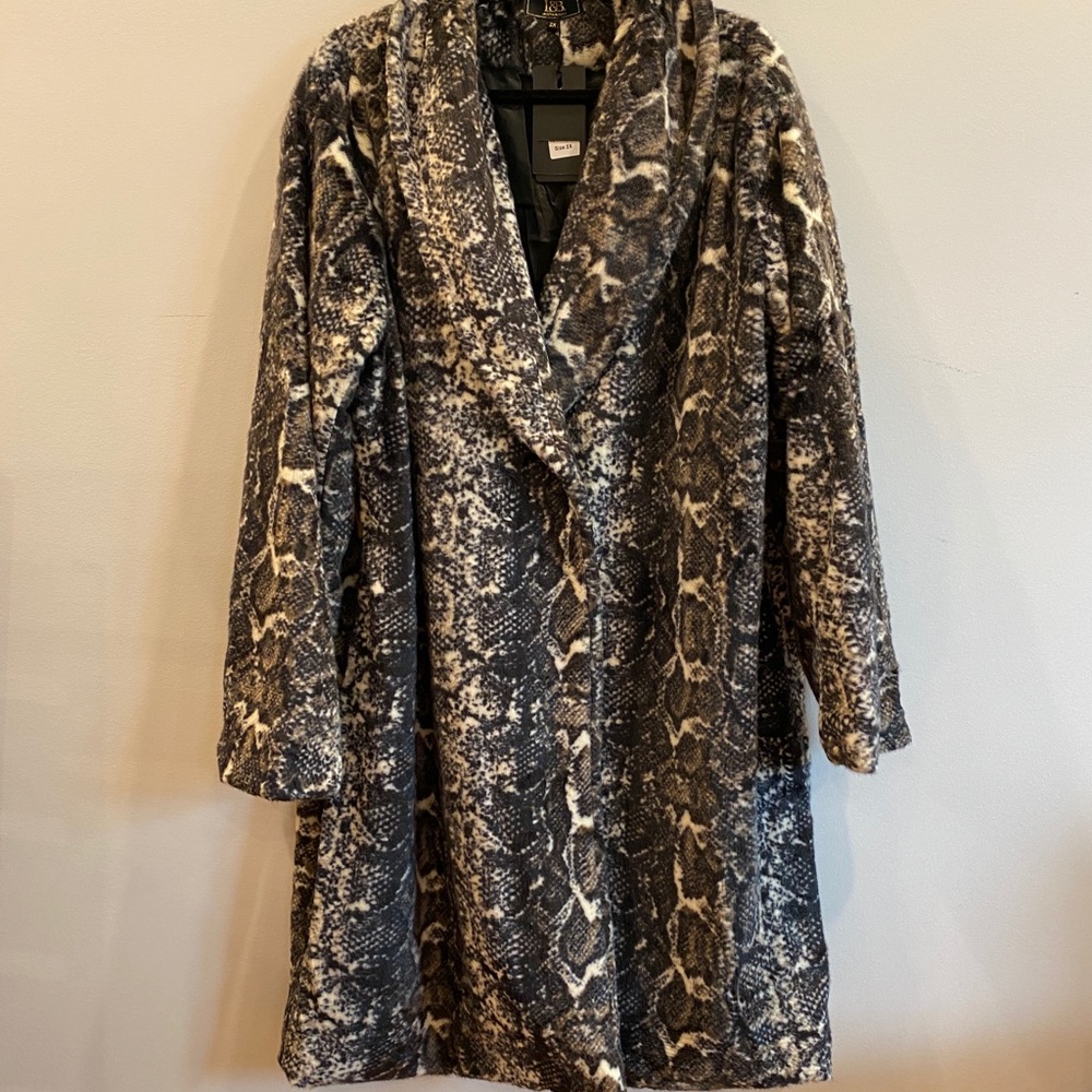 Vegan fur coat